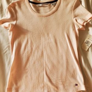 Tommy Hilfiger pink T shirt